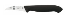 Нож для чистки овощей Icel HoReCa черный изогнутый 60/170 мм..