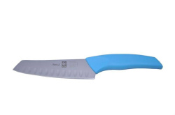 Нож шеф японский Icel I-Tech голубой 140/260 мм.
