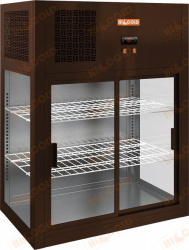 Витрина холодильная настольная HICOLD VRH 790 Brown