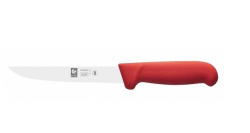 Нож обвалочный Icel Poly красный, с широким лезвием L 285/150 мм