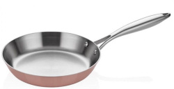 Сковорода для подачи Altin Basak Multi-Metal Copper Elite 1,40 л, H 42,6 мм, D 240 мм