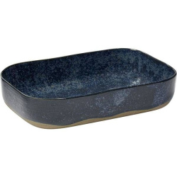 Блюдо Serax Merci №5 H5 мм, L230х150 мм глубокое песчаник, цвет голубой серый