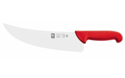 Нож для мяса Icel SAFE красный L 400/280 мм