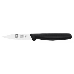 Нож для овощей Icel Junior черный 80/180 мм.