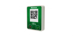 Терминал оплаты СБП MERTECH Mini (NFC, QR, 2,4 inch), белый/зеленый