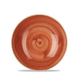 Тарелка глубокая CHURCHILL Stonecast d 182 см 0,426 л, без борта, цвет Spiced Orange SSOSEVB71