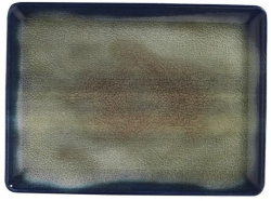 Тарелка Kutahya Nanocream Dark Blue L 230 мм, B 170 мм, H 22 мм