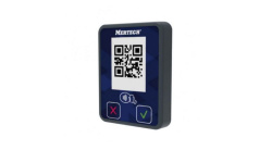 Терминал оплаты СБП MERTECH Mini (NFC, QR, 2,4 inch), серый/синий
