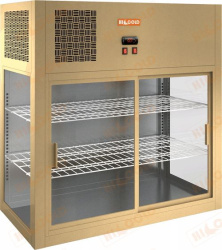 Витрина холодильная настольная HICOLD VRH 990 Beige
