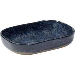 Блюдо Serax Merci №7 H30 мм, 145х105 мм песчаник глубокое, цвет голубой серый