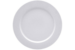 Тарелка плоская 24 см, белый, Soley Porland