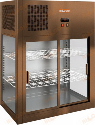 Витрина холодильная настольная HICOLD VRH 790 Bronze