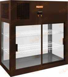 Витрина холодильная настольная HICOLD VRH O 990 Brown
