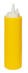 Емкость для соуса Luxstahl 375 мл желтый [ДС-375]