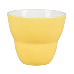 Чашка P.L. Proff Cuisine Barista желтая 250 мл, D 93 мм, H 80 мм