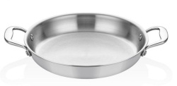 Сковорода для подачи Altin Basak Multi-Metal Steel Elite 0,54 л, H 35 мм, D 160 мм