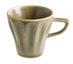 Чашка кофейная Bonna Raw бежевая 70 мл, D 65 мм, H 60 мм (71229)