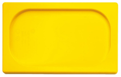 Крышка к гастроемкостям Paderno GN 1/3 полипропилен, желтая