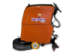 Поломоечная машина Метлана M50E бак оранжевый, сетевая