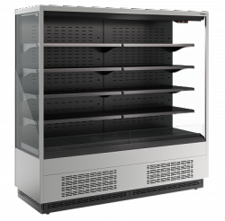 Холодильная горка гастрономическая Carboma FC20-07 VM 1,9-2 (версия 2.0) 9006-9005