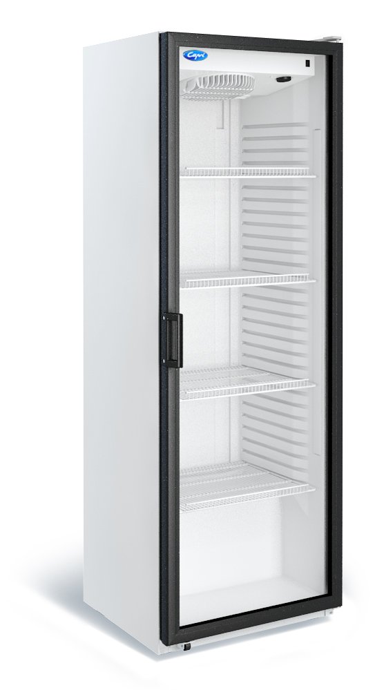 Шкаф холодильный МариХолодМаш Капри П-390С (ВО, термостат), расположение агрегата - верхнее