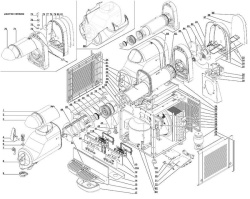 Мотор-редуктор UGOLINI 3Q000-05080 24V для MINIGEL PLUS