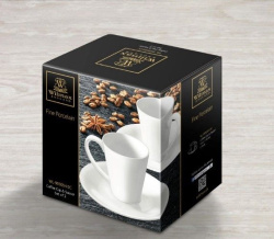 Кофейная пара Wilmax 110 мл (2 шт, фирменная упаковка)