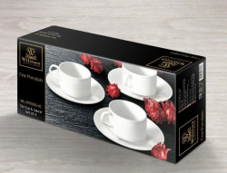 Чайная пара Wilmax 160 мл (4 шт, фирменная упаковка)