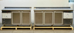 Стол холодильный GLACIER с боковым агрегатом, 3 глухие двери (1850*700*900)