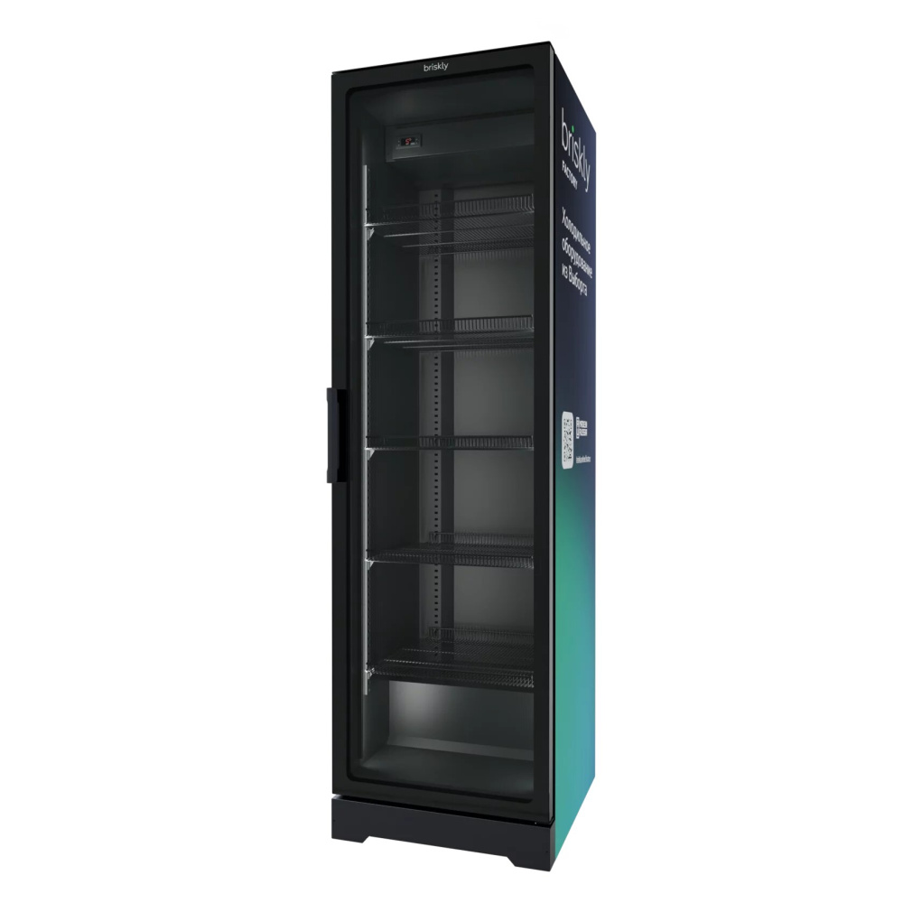 Шкаф холодильный Briskly Smart 5 Premium c безрамочной дверью (RAL 7024) – фото 2 в каталоге Ростова-на-Дону