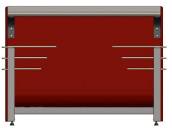 Прилавок нейтральный без полки Refettorio RN12В Case 1105x700x860мм