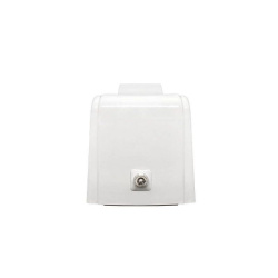 Дозатор для пены Hor БИЗНЕС X12 нажимной 1,2л, корпус белый, стекло и кнопка прозрачные