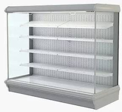 Холодильная горка гастрономическая с выносным агрегатом Enteco master Немига П2 375 ВС