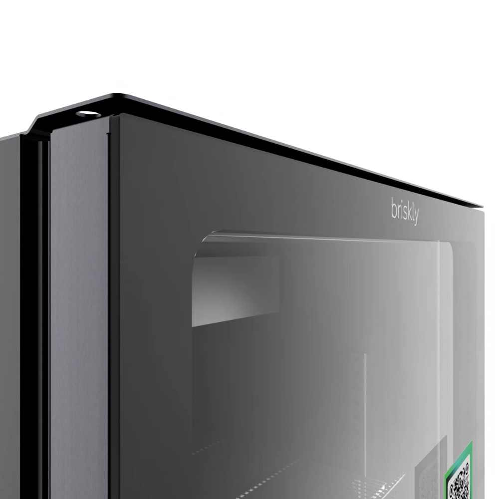Шкаф холодильный Briskly Smart 5 Premium c безрамочной дверью (RAL 7024) – фото 4 в каталоге Ростова-на-Дону