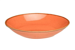 Тарелка глубокая 21 см оранжевый Porland