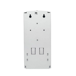 Дозатор для пены Hor БИЗНЕС X12 нажимной 1,2л, корпус белый, стекло прозрачное, кнопка белая