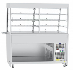 Прилавок-витрина холодильный Abat ПВВ(Н)-70Х-С-03-НШ