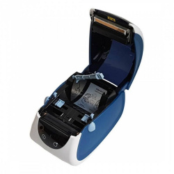 Термопринтер этикеток MERTECH LP58 EVA (RS232, USB) white & blue
