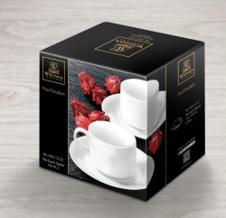 Чайная пара Wilmax 215 мл (2 шт, фирменная упаковка)