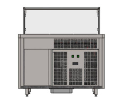Прилавок холодильный Refettorio RCC12A City 1100x700x1265(860) h=100мм