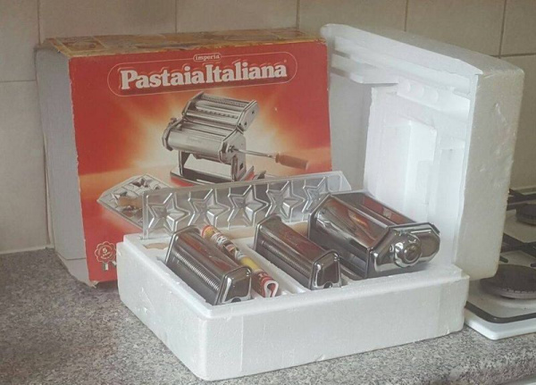 Набор для приготовления лапши и равиоли Imperia Pastaia Italiana (Ipasta Imperia + Raviolamp 312 + D