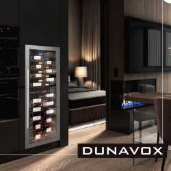 Шкаф винный Dunavox DX-104.375DSS