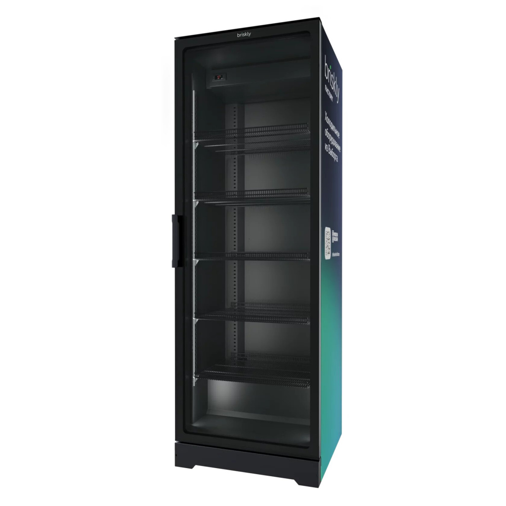 Шкаф холодильный Briskly Smart 7 Premium c безрамочной дверью (RAL 7024) – фото 2 в каталоге Ростова-на-Дону