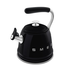 Чайник наплитный SMEG CKLW2001BL со свистком
