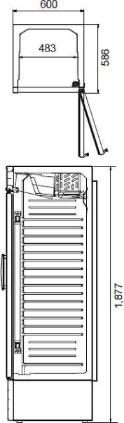 Шкаф холодильный Turbo Air FRS-401RNP